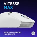 Mouse da gioco - Wireless - Logitech G - G309 Lightspeed - Bianco - immagine 2