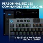 Tastiera da gioco - wireless - Logitech G - G915 TKL X - Interruttore a clic - AZERTY - Nera - immagine 4