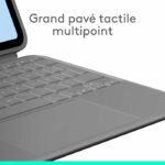 Custodia per iPad Air 13 - Logitech - Combo Touch - Grigia - immagine 4