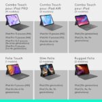 Custodia per iPad Air 13 - Logitech - Combo Touch - Grigia - immagine 6