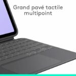 Custodia per iPad Pro 11 - Logitech - Combo Touch - Grafite - immagine 4