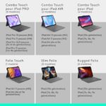 Custodia per iPad Pro 11 - Logitech - Combo Touch - Grafite - immagine 6