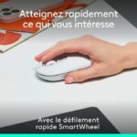 Mouse - Wireless - Logitech - Pop Mouse - Bianco sporco - immagine 3