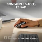 Logitech - Mouse wireless ergonomico - MX Master 3s per Mac - Aiuti Grey - immagine 2
