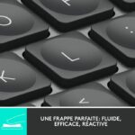 Logitech Wireless Keyboard - MX Keys Mini - GRAFITE - Compatta, Bluetooth, retroilluminata per MAC, iOS, Windows, Linux, Android - immagine 2