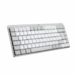 Logitech - tastiera wireless per mac - mini mini meccanico - grigio pallido