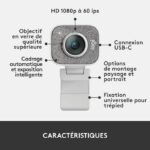 Webcam StreamCam - FHD - LOGITECH - Bianco - immagine 6