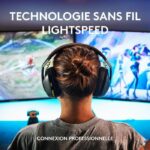 Logitech Wireless Gaming Headset - G435 LIGHTSPEED - NERO - Bluetooth leggero con microfono integrato per Dolby Atmos, PC, PS4, PS5, Mobile - immagine 2