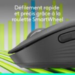 Mouse wireless Logitech Signature M650 L - Dimensioni grandi e silenziose, Bluetooth, pulsanti programmabili - Grafite - immagine 2