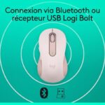 Mouse wireless Logitech Signature M650 - Silenzioso, Bluetooth, pulsanti programmabili - rosa - immagine 6