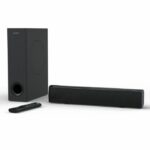 MAJORITY BOWFELL PLUS - Soundbar 2.1 - Bluetooth, USB, ottico e Aux-in - Subwoofer cablato - Controllo EQ - 100 W - Nero - immagine 4