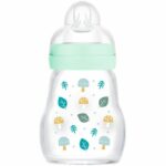 MAM Biberon in Vetro - 170ml - Blu - Tettarella Flow 1