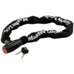 Antifurto per moto - MASTER LOCK - Catena in acciaio temprato da 10 mm - Lunghezza 1 m