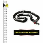 Catena Antifurto Moto MASTER LOCK - Catena da 2 m - Ideale per Moto e Scooter - immagine 3