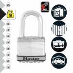 Set di 3 lucchetti Master Lock M5eurtrilf - Sicurezza molto elevata - acciaio a carico - uso esterno - Anse M - immagine 3