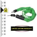 MASTER LOCK Catena antifurto per bicicletta [Chiave] - Ideale per biciclette, biciclette elettriche, ATV e altri - immagine 2