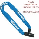 MASTER LOCK Catena antifurto per bicicletta [Chiave] - Ideale per biciclette, biciclette elettriche, ATV e altri - immagine 3