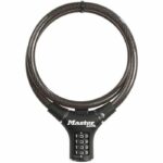 Antifurto per bicicletta - MASTER LOCK - 8229EURDPRO - Cavo da 90 cm - Nero - Acciaio intrecciato
