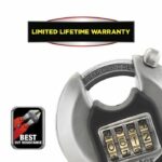 BLOCCO MASTER Lucchetto a disco esterno combinato - Alta sicurezza - Impugnatura protetta - immagine 4