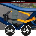 Lucchetto per bici codificato - MASTER LOCK - 8336EURDPRO - Acciaio temprato, combinazione programmabile, supporto incluso - immagine 4