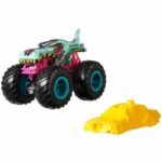 RUOTE CALDE - Monster Truck - Mega Wheels e Mega Shocks - Modello casuale tra 48 Monster Truck - Scala 1:64 - immagine 2