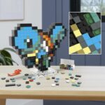 MEGA-Pokémon-Squirtle-Scatola da costruzione retrò 367 pezzi - MEGA Pokémon - HTH77 - immagine 4