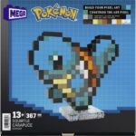 MEGA-Pokémon-Squirtle-Scatola da costruzione retrò 367 pezzi - MEGA Pokémon - HTH77 - immagine 6