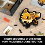 Mega-Pokémon-Eevee-Retro Pixel Art Set da costruzione 323 pezzi - MEGA Pokémon - HTH78 - immagine 5