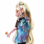 Monster High-Lagoona Blue Doll-Bambola con animali e accessori HXH75 - immagine 3
