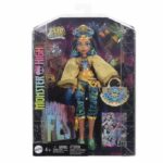 Bambola Monster High Cleo De Nile con vestito Monster Fest HXH81 - immagine 5