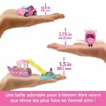 BARBIE Mini Barbieland, mini veicolo da sogno + una mini barbie - modello casuale - immagine 3