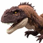 Jurassic World-Kryptops Fierce Roar-Statuina di dinosauro - 4 anni+ - JCL64 - immagine 2