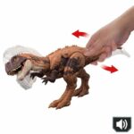 Jurassic World-Kryptops Fierce Roar-Statuina di dinosauro - 4 anni+ - JCL64 - immagine 3