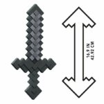 SPADA DI PIETRA DI MINECRAFT - immagine 3