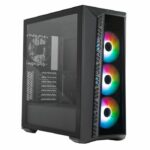 Alloggiamento da gioco - Cooler Master - Masterbox MB520 - Facciata in vetro - Argb - 3x120mm - immagine 4