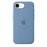 APPLE - iPhone 16E - Custodia in silicone - Blu invernale - immagine 3