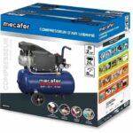 Compressore - MECAFER - 425793 - Blu - 24 L - 2HP - 8 bar - immagine 2