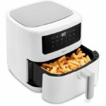 Friggitrice ad Aria Calda - MEDION - 50073000 - 2150 W - Touch screen - 9 programmi - Bianca - immagine 3