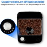 Macchina per caffè filtro digitale isolata con macinacaffè - MEDION - 1000W - 1,0L - Nero - immagine 4
