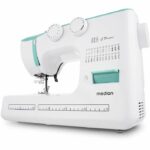 Macchina da cucire - MEDION - SM 60 - 62W - 24 punti + punti doppi - 700 giri/min - LED - Turchese