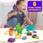 Dinosauri da costruire - MEGA - HKN43 - MATTONI DA COSTRUZIONE MEGABLOKS - immagine 2
