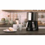 Melitta della macchina da caffè - Goditi il ??top in vetro noir/acciaio spazzolato 1017-04 - immagine 3