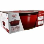 Casseruola - MENASTYL - 6020102 - Ovale - Ghisa smaltata - Rossa - 6,5 litri - immagine 2