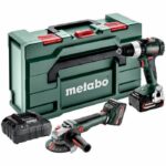 Set macchine a batteria - METABO - Combo Set 2.9.4 18 V - MetaBOX 165 L