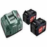 Pacchetto energia METABO - 2 x 5,2 Ah + Caricabatterie AU 30-36