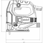 Scatola per seghetto alternativo - METABO - STEB 65 Quick - 20 lame - immagine 2
