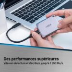 Disco rigido SSD esterno - CRUCIAL - X9 Pro - 4 TB - USB 3.2 Gen-2 2x2 - AES 256 bit - immagine 2