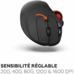 Mouse senza fili - MOBILITY LAB - Trackball - Nero - immagine 2