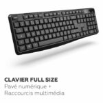 Tastiera wireless - MOBILITY LAB - Deluxe - AZERTY - Nera - immagine 3