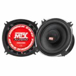 MTX TX640C Altoparlanti coassiali 10cm 2 vie 70W RMS 4O telaio in alluminio bobina tweeter al neodimio con cupola in seta TSV TIL.